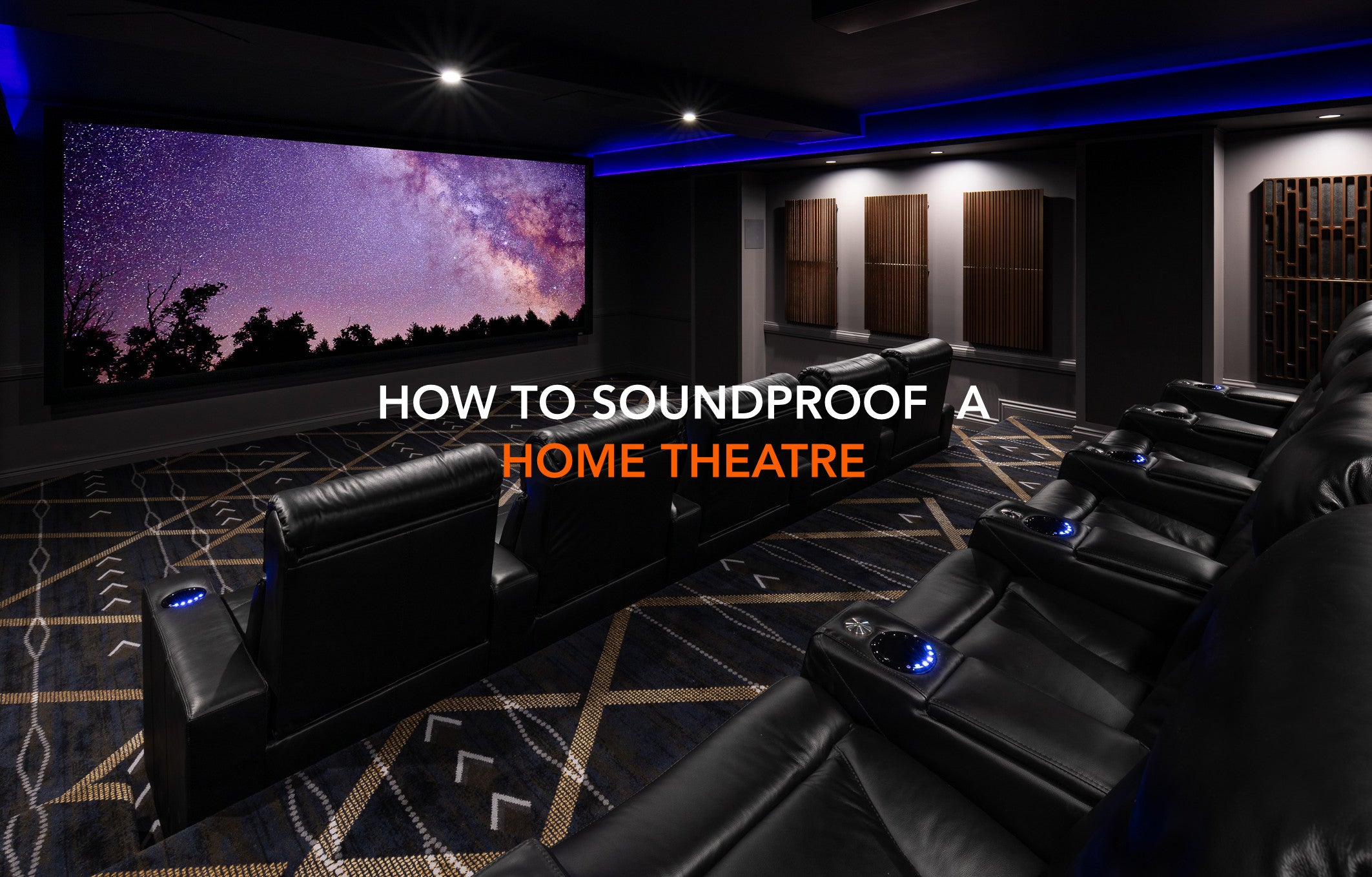 How to Soundproof a Home Theatre