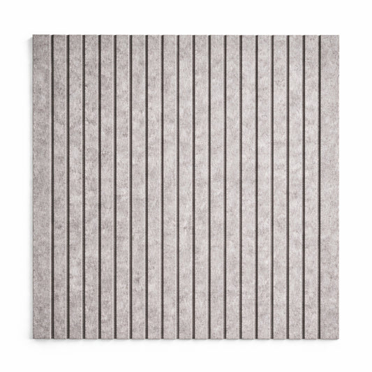 PET Acoustic Panels | 30x30cm Slats | Pumice | 8 Pcs