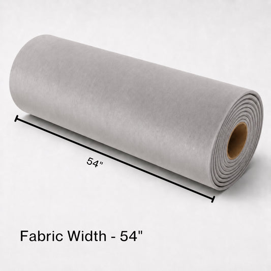 Acoustic Velvet Fabric | 300 GSM | Silver