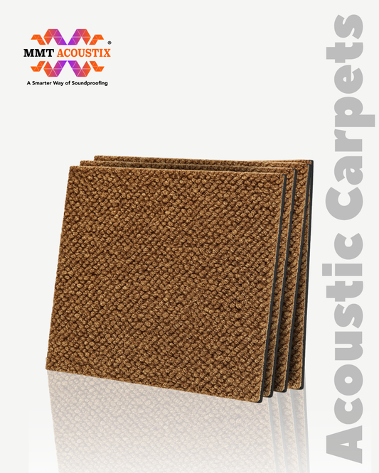 Acoustic Carpet Tiles - Shepia Brown