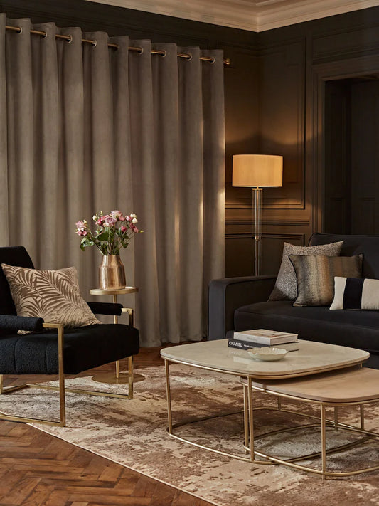 Acoustic Window Curtain With Eyelet | Custom Size