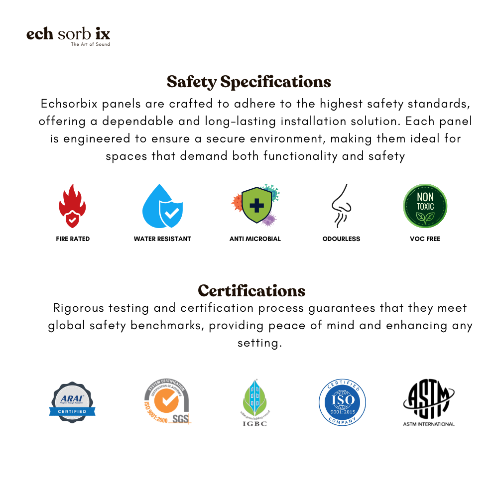 ColourMute PET Acoustic Panel | Rust