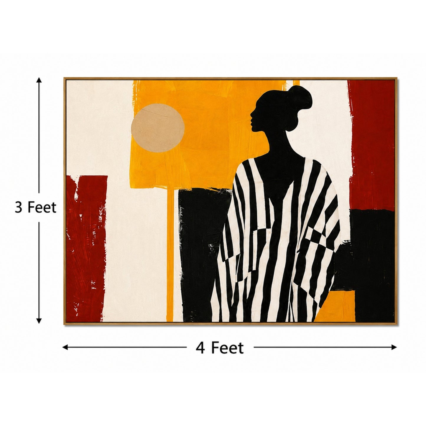 Urban Muse – Designer Canvas Felt Acoustic Wall Panel (4 X 3)
