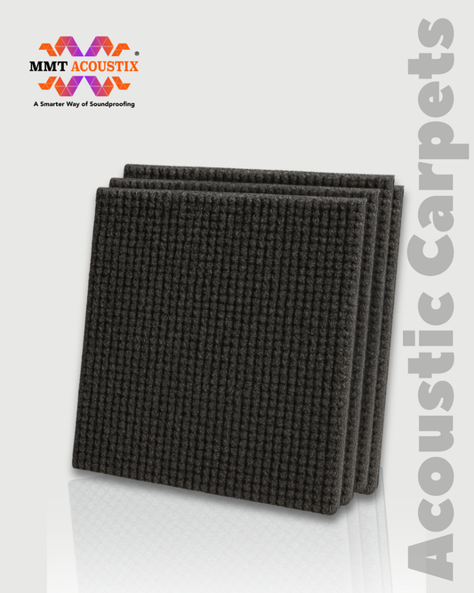 Acoustic Carpet Tiles - Davy's Grey