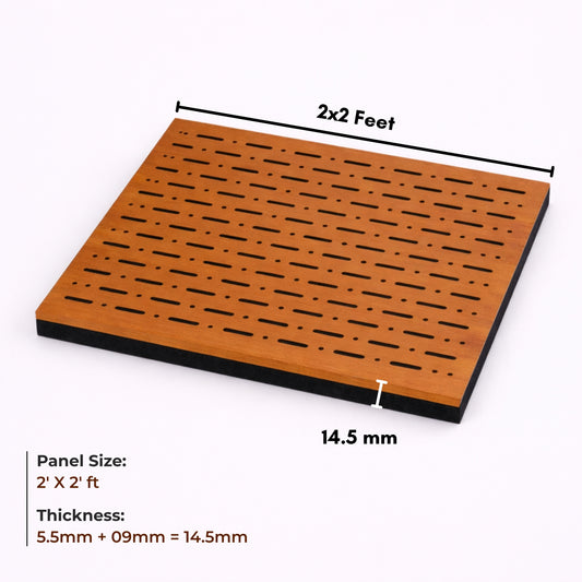 Acoustic Wooden Screens with Felt 2x2 ft - SX6