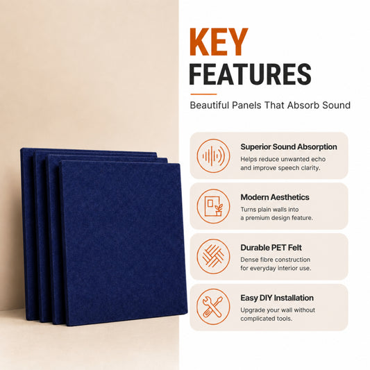 Felt PET Acoustic Panel | Office & Home Acoustics | Iris