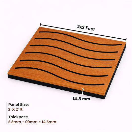 Acoustic Wooden Screens with Felt 2x2 ft - SX15