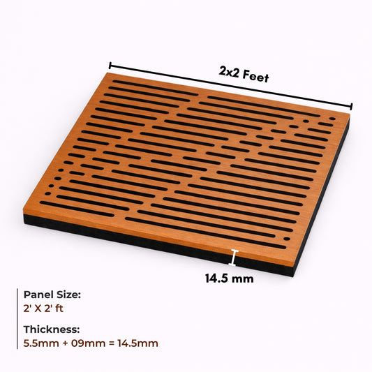 Acoustic Wooden Screens with Felt 2x2 ft - SX13