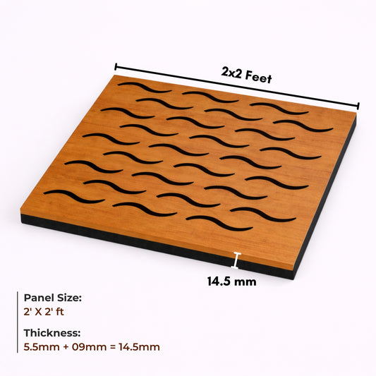 Acoustic Wooden Screens with Felt 2x2 ft - SX14