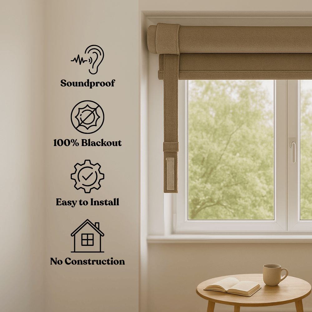 Luxury Soundproof Curtain | Custom Size