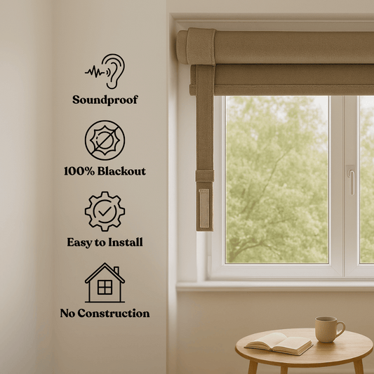 Luxury Soundproof Curtain | Custom Size