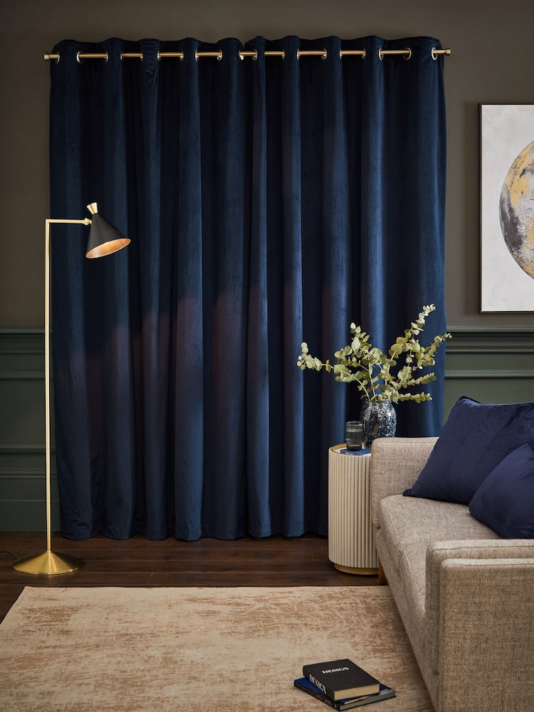 Acoustic Window Curtain With Eyelet | Custom Size