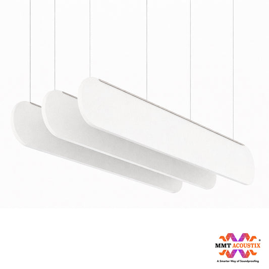 Acoustic Ceiling Baffles, Velora, 8 pcs