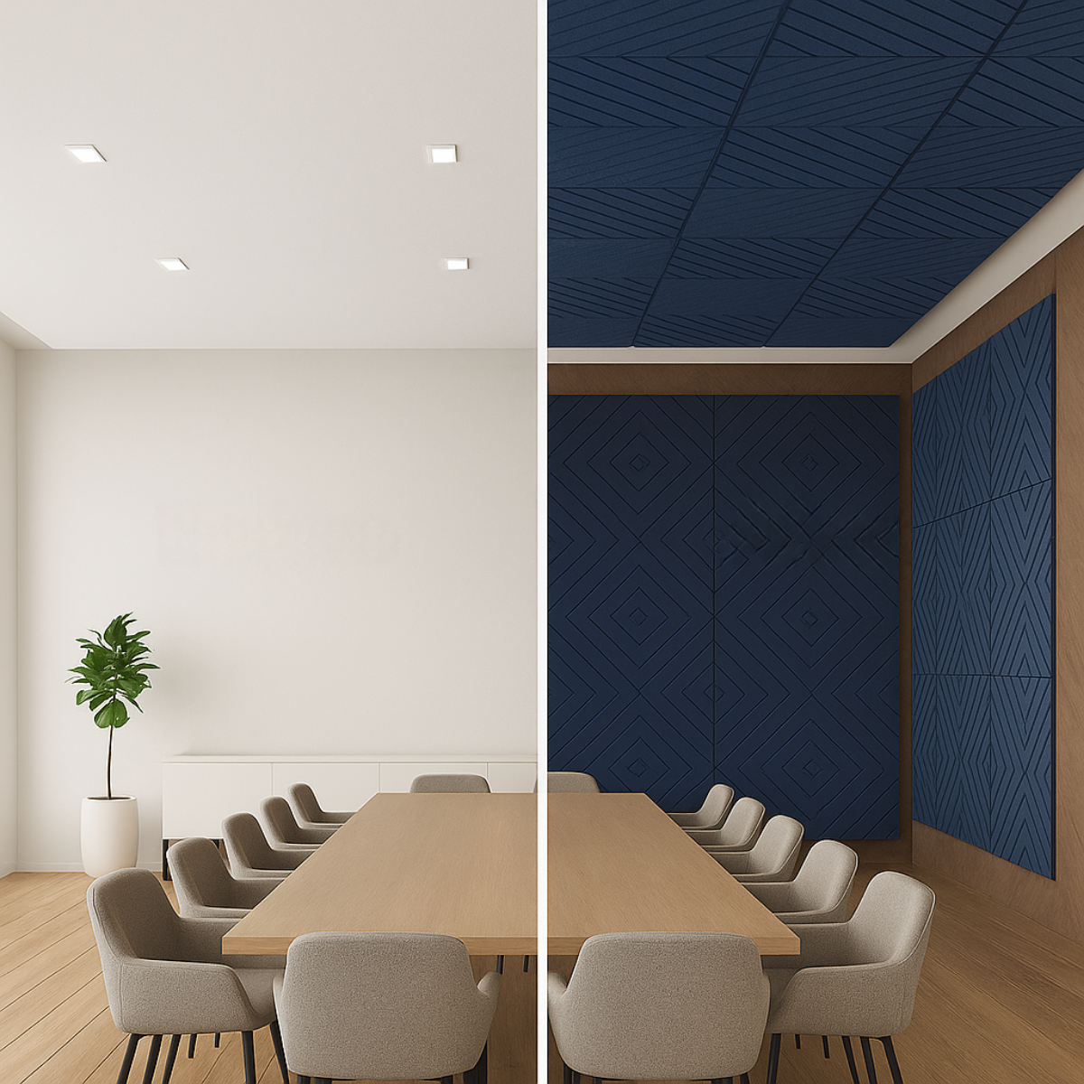 Mirage Felt - Prisma | Night Blue | 4x2 feet