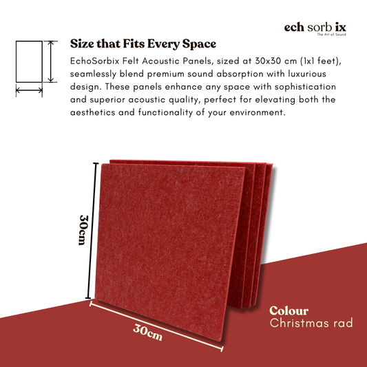 ColourMute PET Acoustic Panel | X-Mas