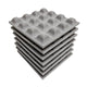 Alien Acoustic Foam 1x1 ft, Stone White