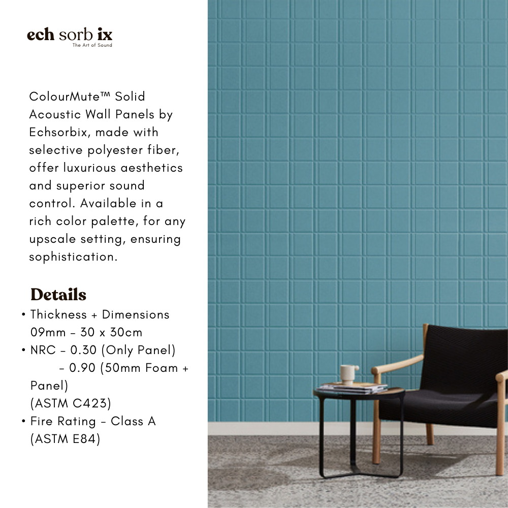 ColourMute PET Acoustic Panel | Sky