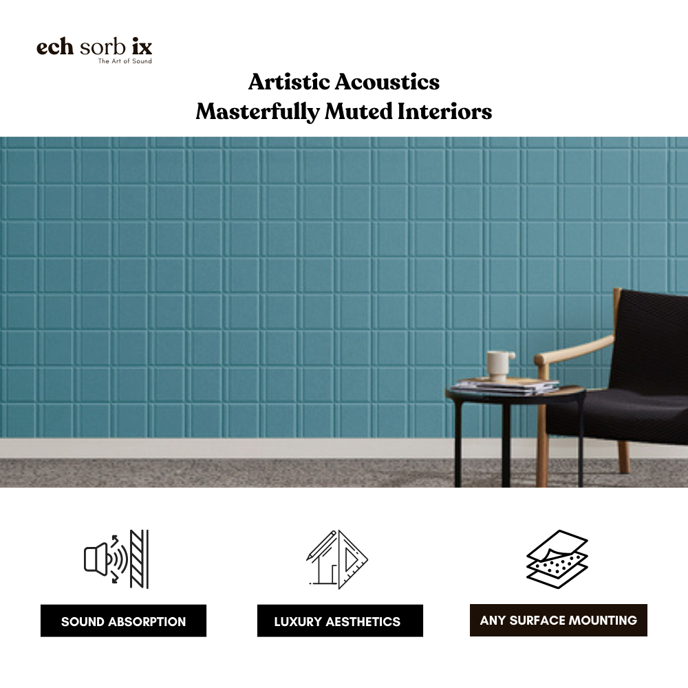 ColourMute PET Acoustic Panel | Sky