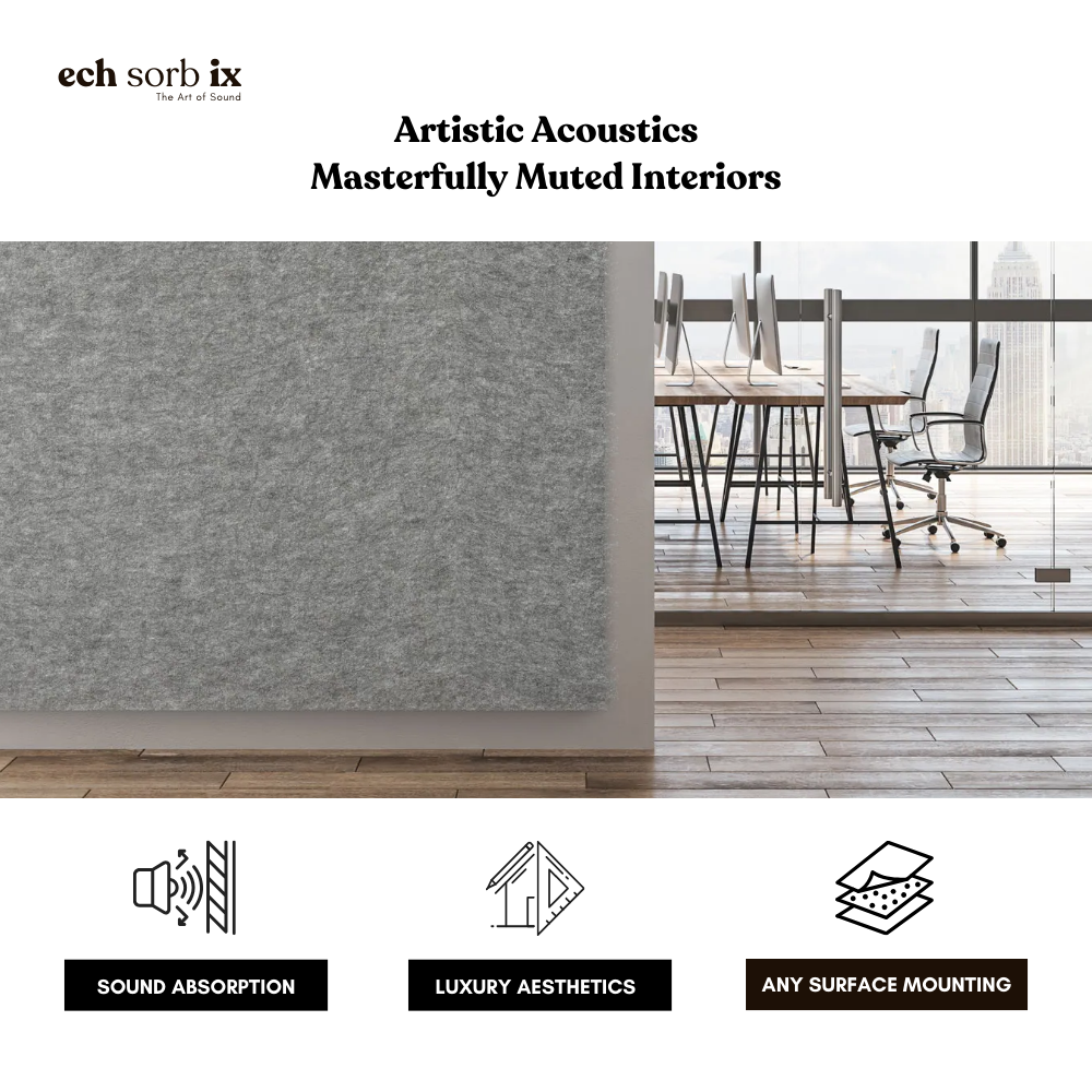 ColourMute PET Acoustic Panel | White