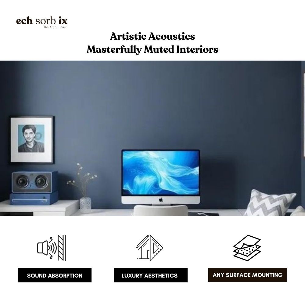 ColourMute PET Acoustic Panel | Dark Night