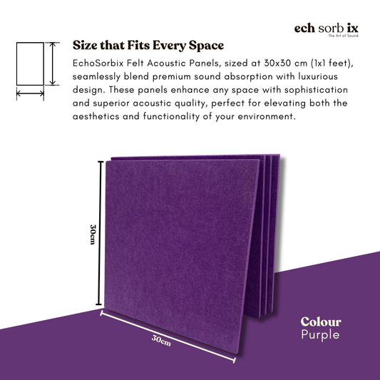 ColourMute PET Acoustic Panel | Berry