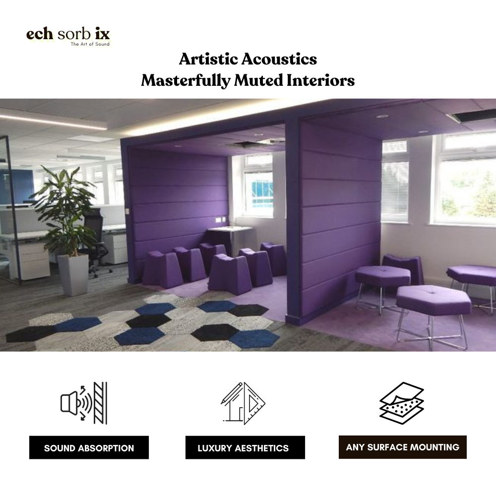 ColourMute PET Acoustic Panel | Berry
