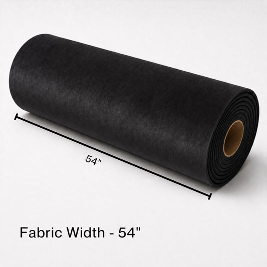 Acoustic Velvet Fabric | 300 GSM | Charcoal Black