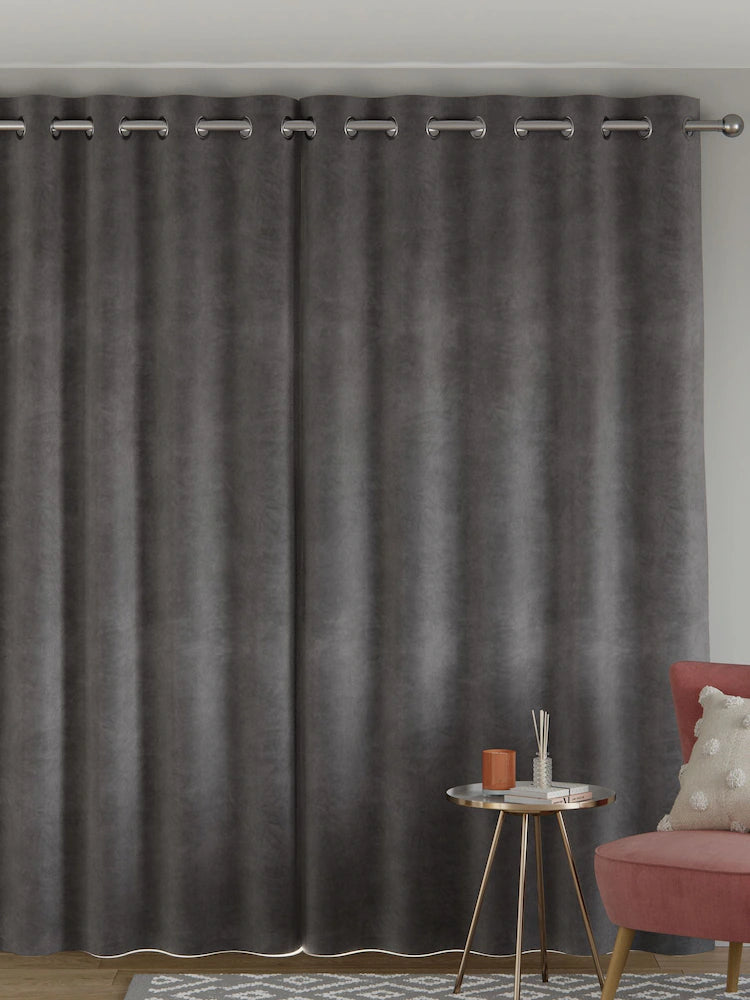 Acoustic Window Curtain With Eyelet | Custom Size