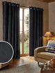 Acoustic Window Curtain With Eyelet | Custom Size
