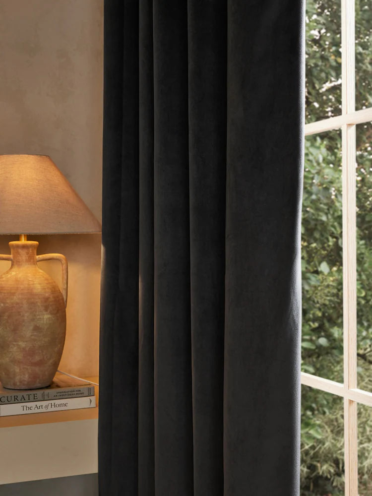 Acoustic Window Curtain With Eyelet | Custom Size