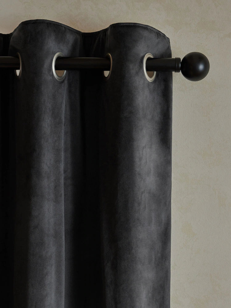 Acoustic Window Curtain With Eyelet | Custom Size