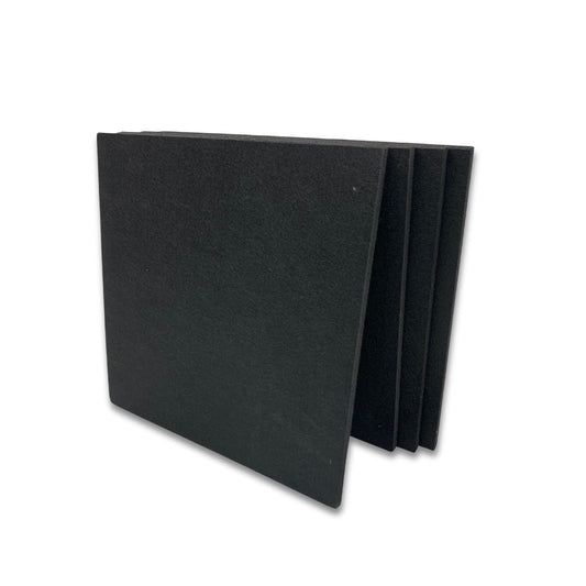 ColourMute PET Acoustic Panel | Piano Black