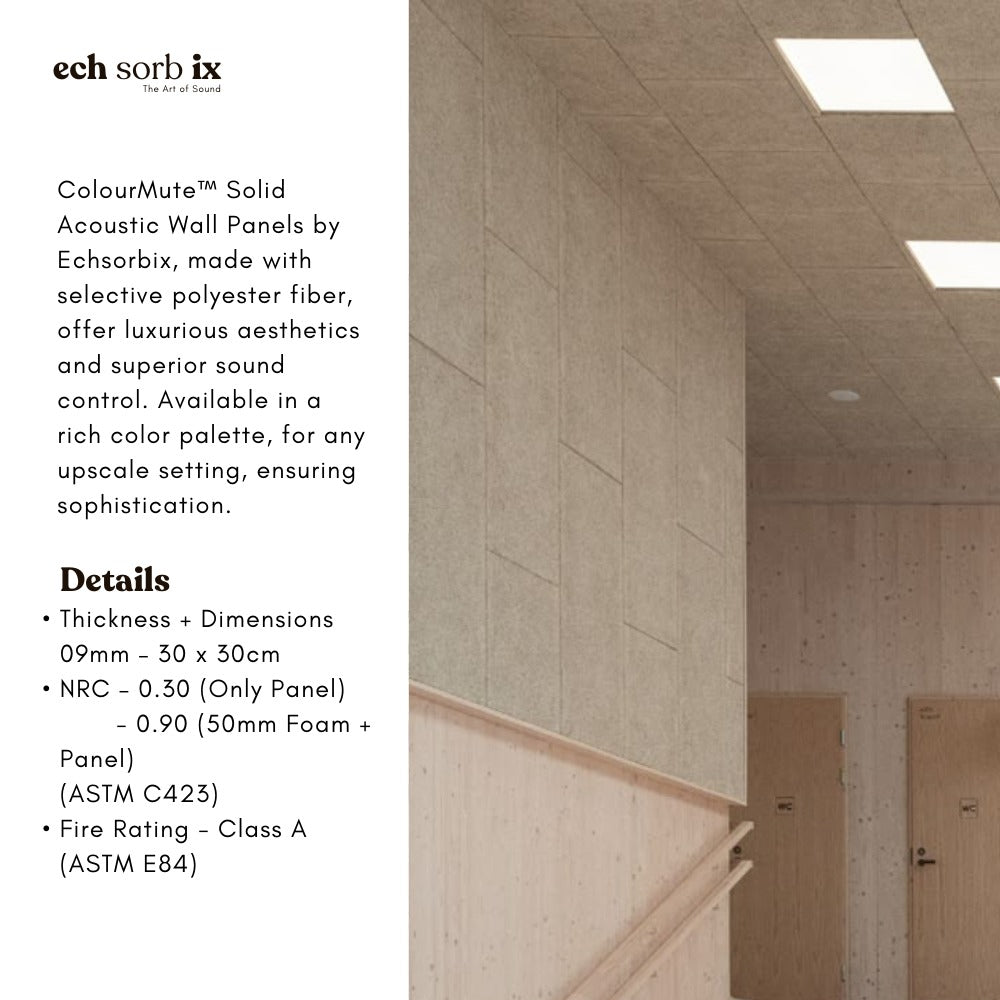 ColourMute PET Acoustic Panel | Sand