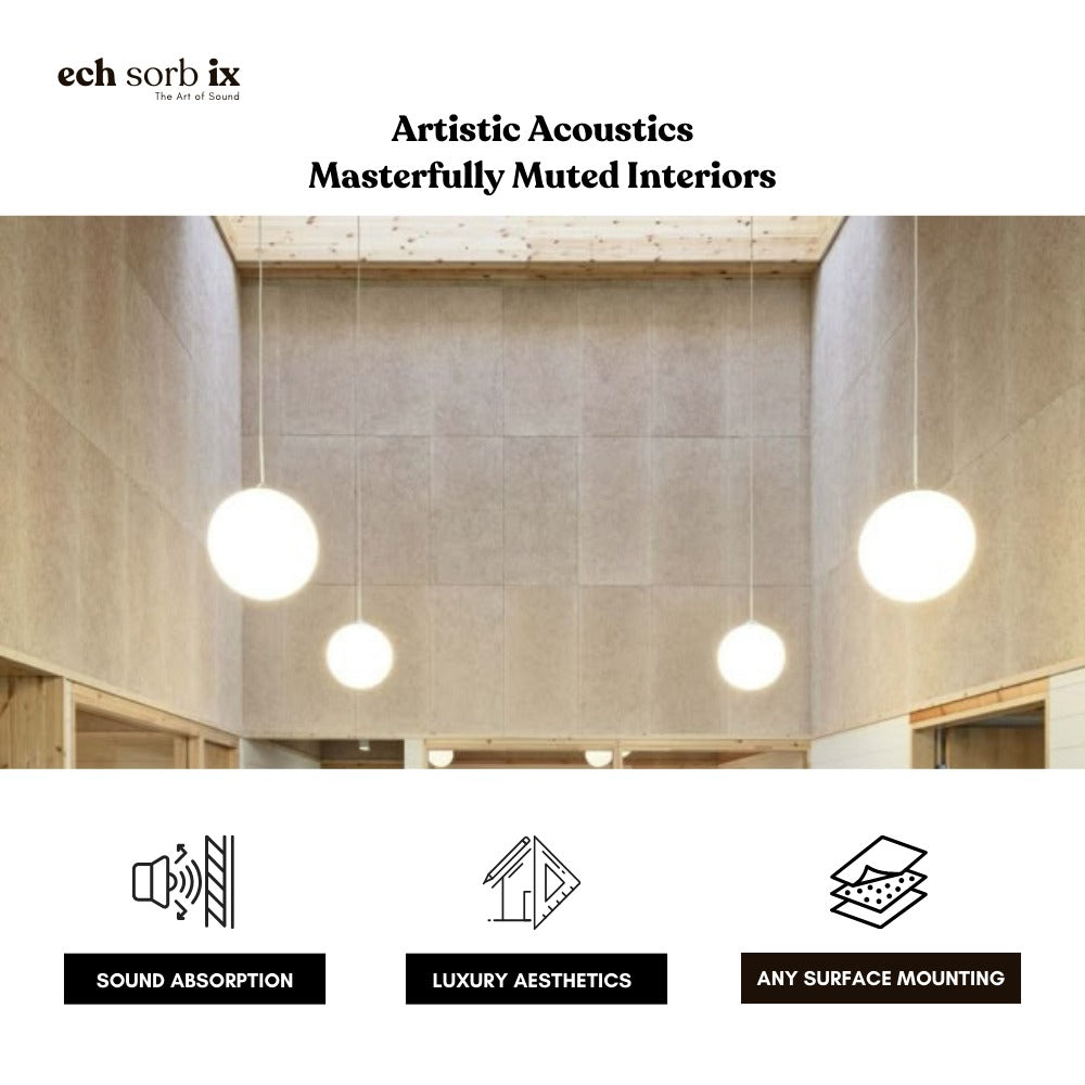 ColourMute PET Acoustic Panel | Sand