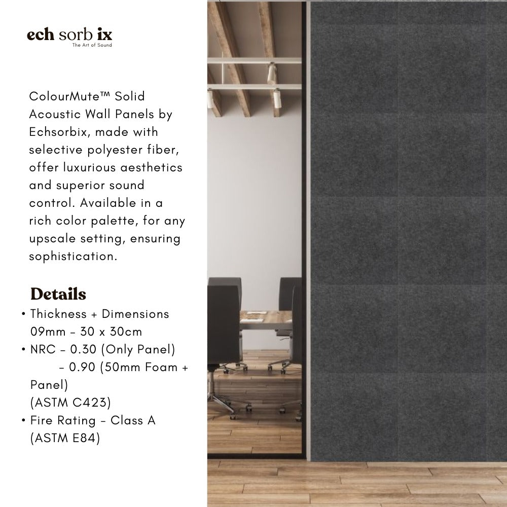 ColourMute PET Acoustic Panel | Ash