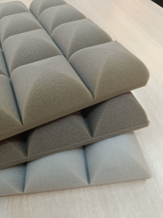 Galaxy Acoustic Foam Stone white 12 pcs