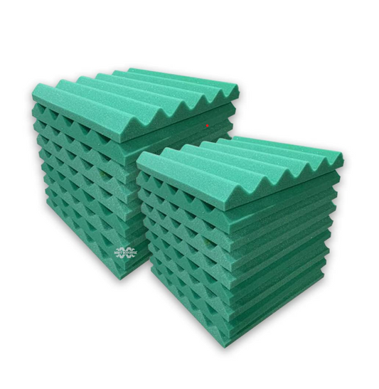 curve-acoustic-foam-panel-aerial-green