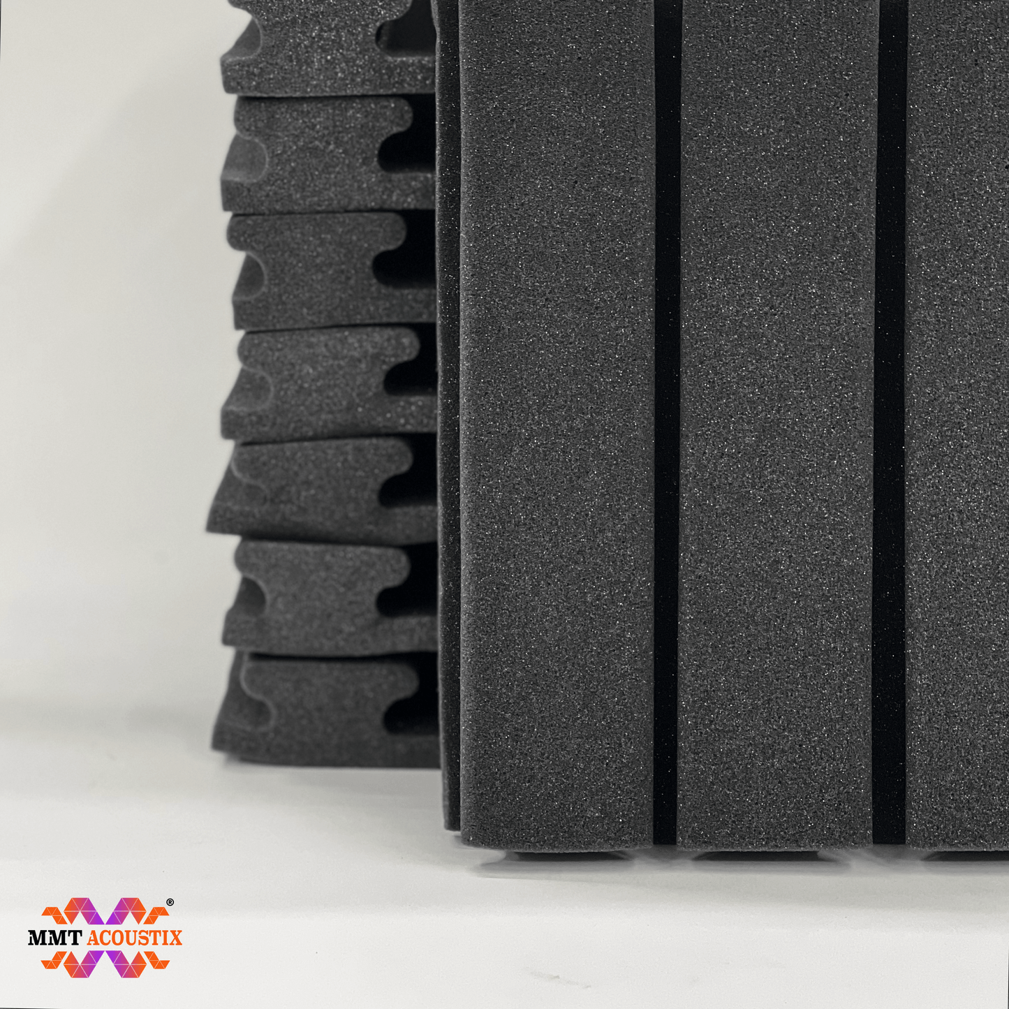 Groove Acoustic Foam 1x1 ft, Charcoal