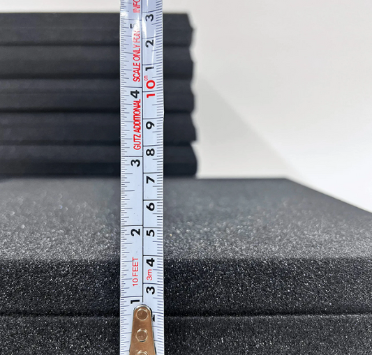 Boxer Acoustic Foam 1x1 ft, Charcoal