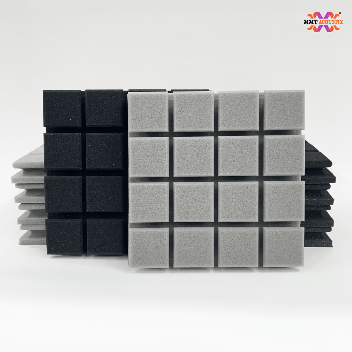 Intertechnik Tyrotex-Pritex Acoustic Foam Mat - 50x100 Cm, N20 Studio Foam - Made In Germany