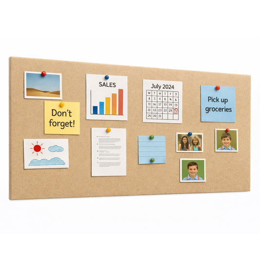 FeltPin Bulletin Board 120x60cm | Sand