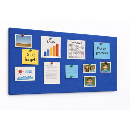 FeltPin Bulletin Board 120x60cm | Iris