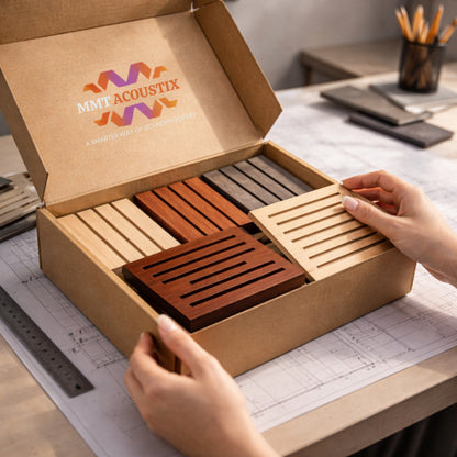Wooden Panel Sample Box