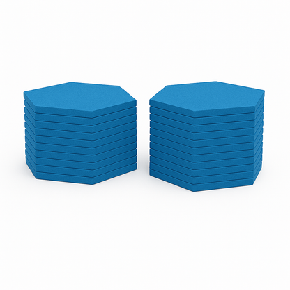 Acoustic Ceiling Clouds, Hexagon, 8 pcs