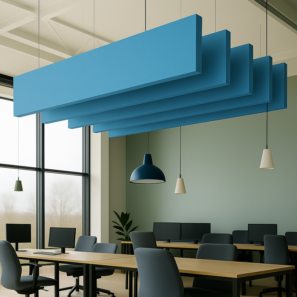 Acoustic Ceiling Baffles, AeroLine, 8 pcs