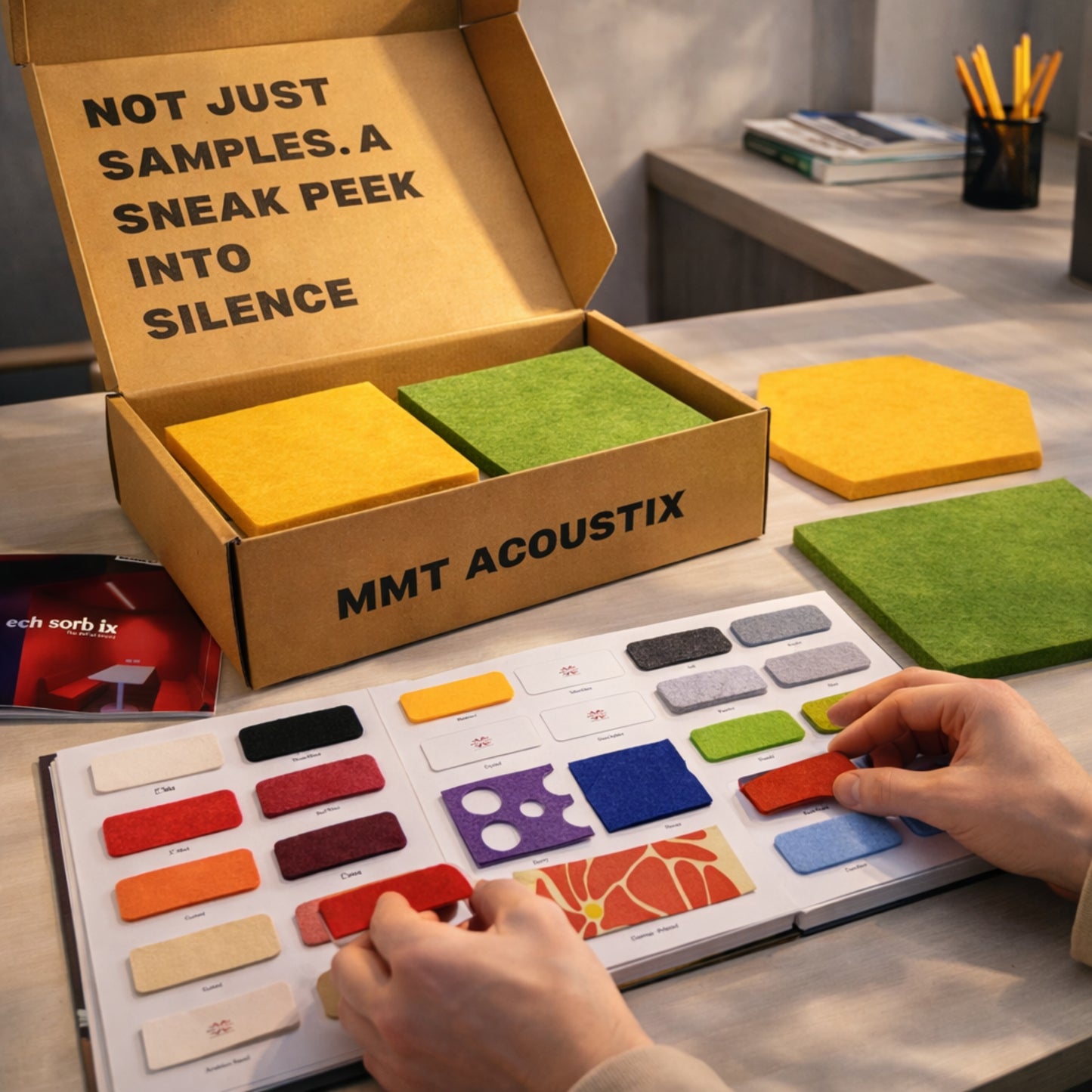 Felt Sample Box