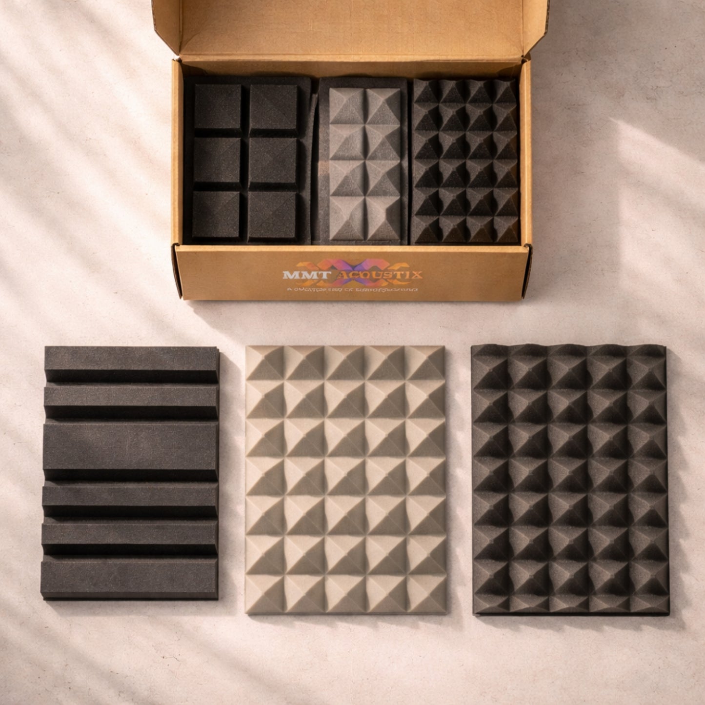Acoustic Foam Sample Box