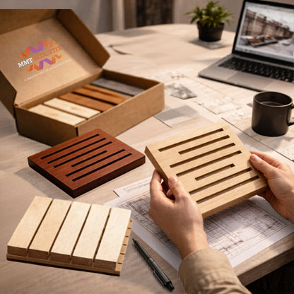 Wooden Panel Sample Box