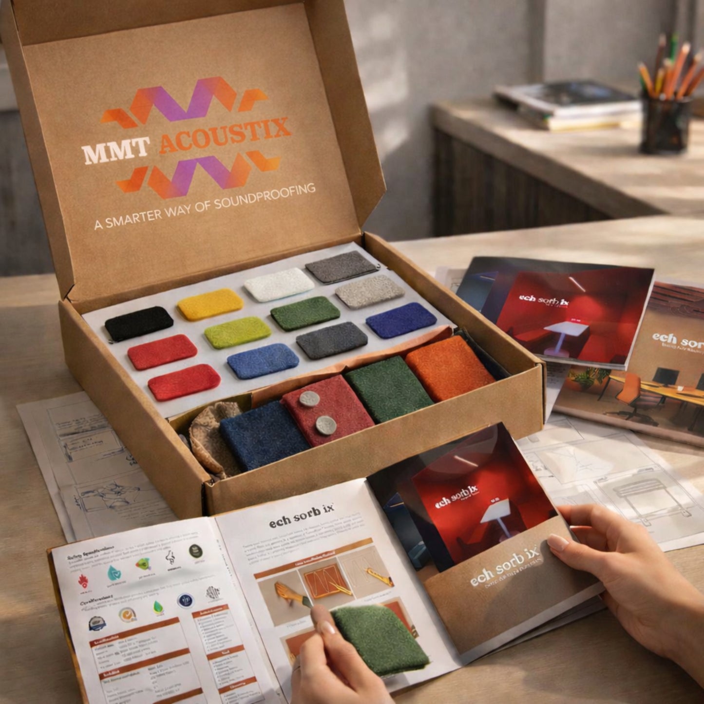 Felt Shade Card & Look Book