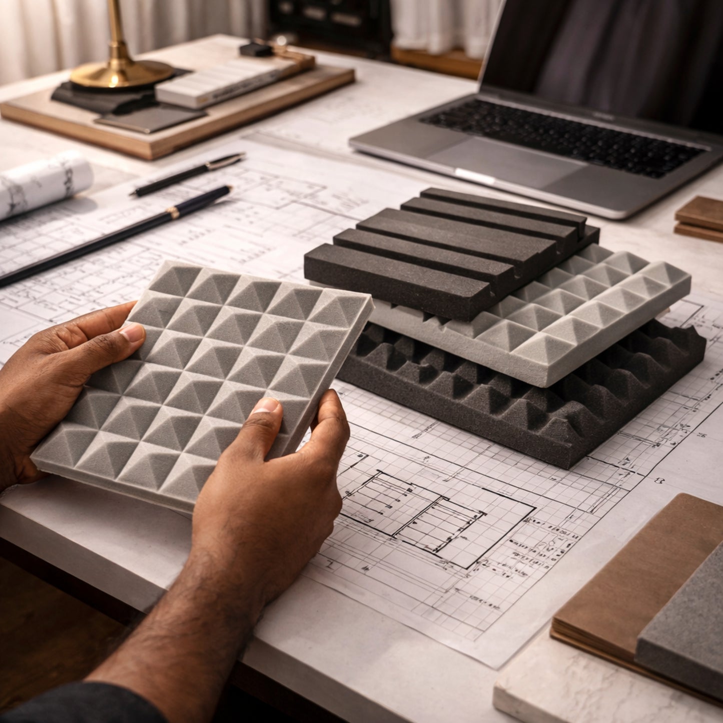 Acoustic Foam Sample Box